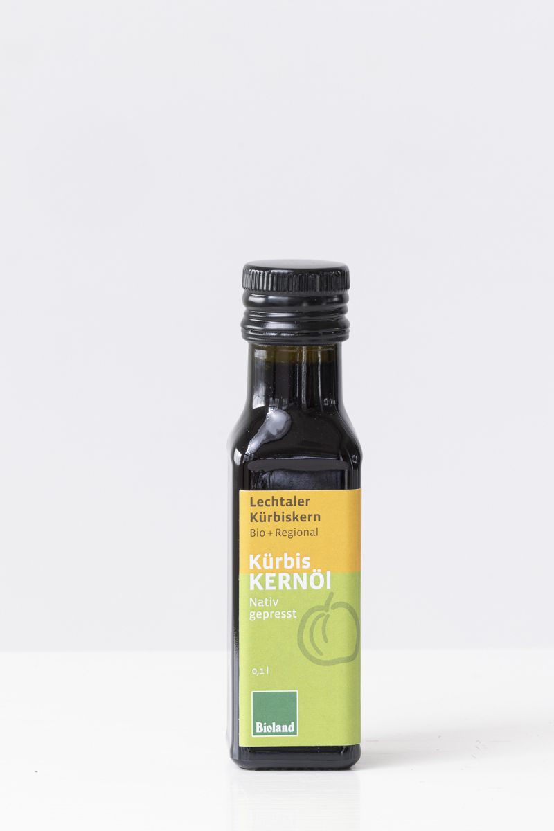 Bio Kürbiskernöl, Nativ gepresst