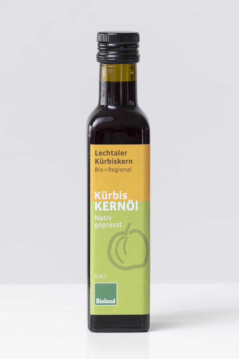 Bio Kürbiskernöl, Nativ gepresst