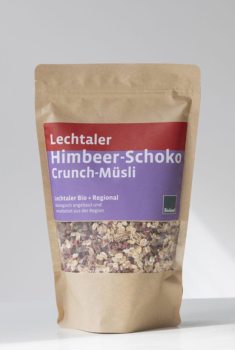 Himbeer-Schoko Crunch-Müsli
