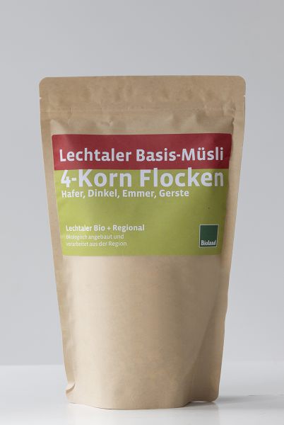 4-Korn Flocken Basis-Müsli