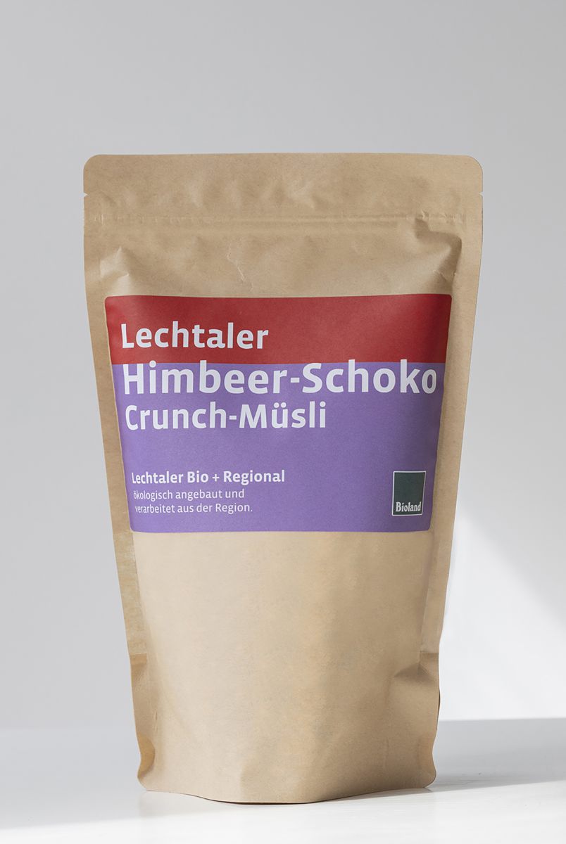 Himbeer-Schoko Crunch-Müsli