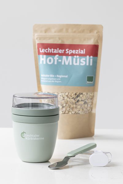 Set - Lunchpot + Löffel + Hof-Müsli Spezial
