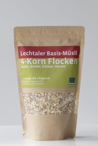 4-Korn Flocken Basis-Müsli